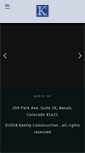 Mobile Screenshot of keeltyconstruction.com